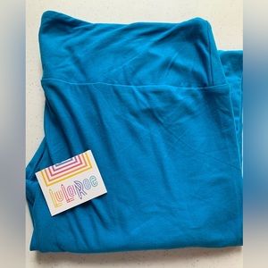 LLR TC Solid Blue Leggings